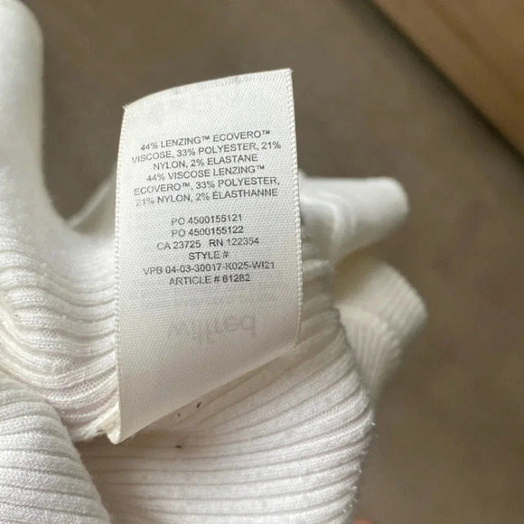 Wilfred Cream V-Neck Sweater - Picture 8 of 16